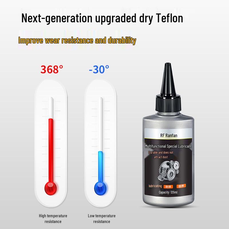 Mountain Bike Chain Lubricant Set: Silicone Oil for Rust Prevention & Maintenance