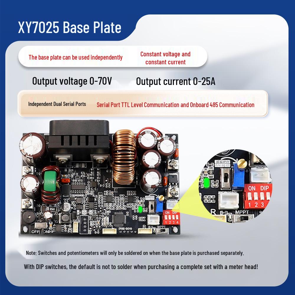 XY7025 CNC Adjustable Regulated Power Supply Module, 70V/2A, 1750W, Third-Gen Upgrade, Constant Voltage & Current