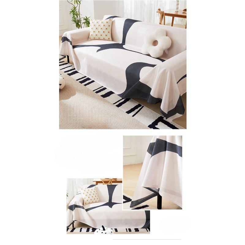 Summer Cool Ice Silk Sofa Cover Anti Cat Scratch Universal Full Cover Sofa Blanket Soft Cushion Protector 180*130cm