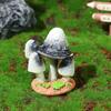 Mushroom Ornament Miniature Synthetic Resin Micro Landscape Decoration Forest Style Fairy Garden Accessories