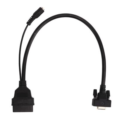 OBD Adapter Cable 16pin Male 15pin Female Plug and Play Diagnostic Connector Replacement for Launch