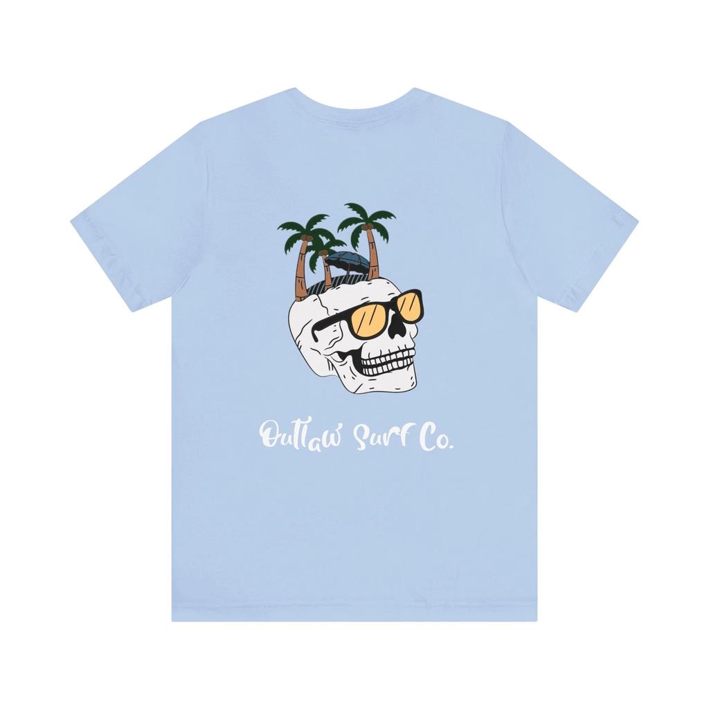 Outlaw Surf Skull Shades T-Shirt