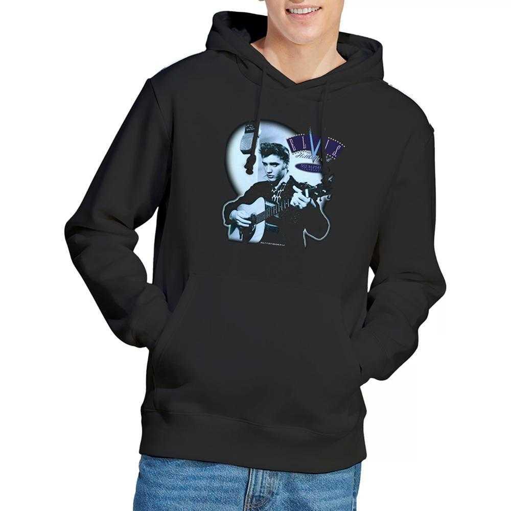 Elvis Presley Unisex Adult Hillbilly Cat Hoodie