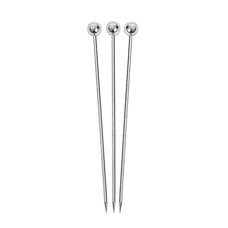 Stainless Steel Cocktail Picks, Multi Color Great for Bar, Party, Barbeque, Snacks, Club, Sandwich, Martini
