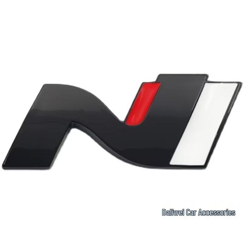 Compatible with Modern High-Performance N-Badge and N-Line Badge for Elantra, Sonata, Mingtu, Tucson, Fiesta Grille
