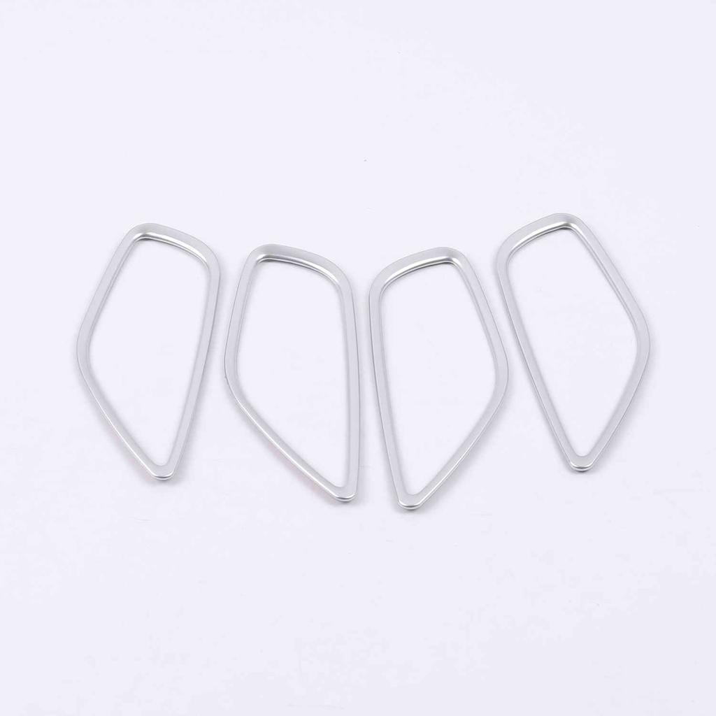 For Mazda 6 Atenza 2014 2015 2016 2017 Inner Door Handle Bowl Frame Cover Trim ABS Carbon Fiber Sticker Car Styling Accessories