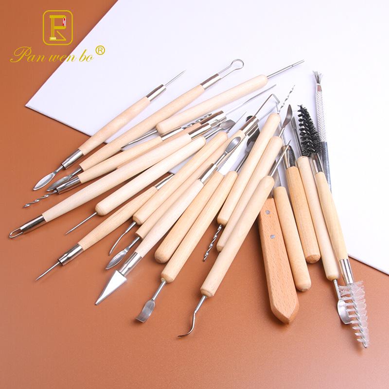 Ceramic Texture Brush & Perforator for Paper Clay Sculpting