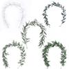 6ft Christmas Garland, Realistic Pine Garlands Christmas Decorations, Artificial Faux Greenery Garland For Mantle Indoor Home Xmas Holiday Decor