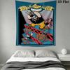 Popeye Blue Print Pattern Home Decor Tapestry, Wall Hanging, Decorative RV Wall Cloth.ZGT0914154