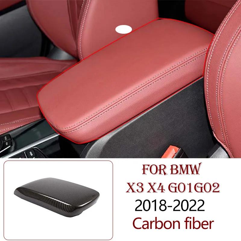 ABS Carbon Fiber For BMW X3 X4 G01 G02 2018-2025 Interior Kit Dashboard Console Gear Shift Panel Decoration Cover Trim Sticker