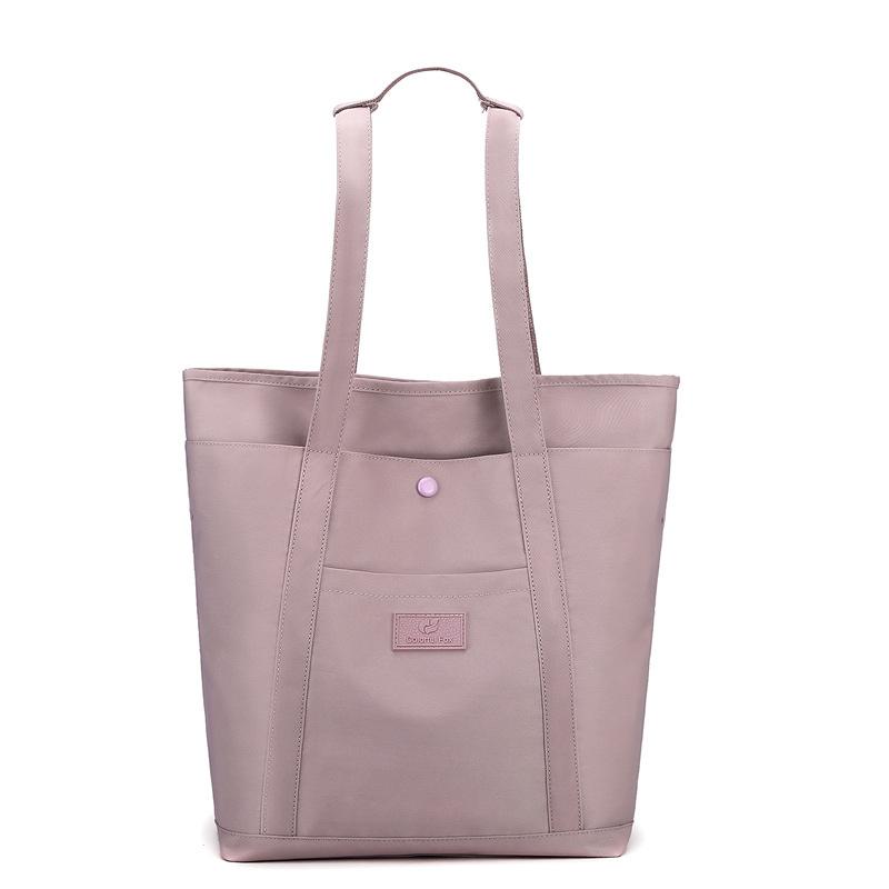 Tote bag women's new large-capacity commuter backpack multi-functional anti-splashing nylon shoulder bag portable backpack