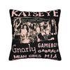 Poszewka na poduszkę Kpop Idol Katseye Poliester Poszewka na poduszkę Prezent Poszewka na poduszkę Gnarly Sypialnia Zapinana na zamek 45X45cm