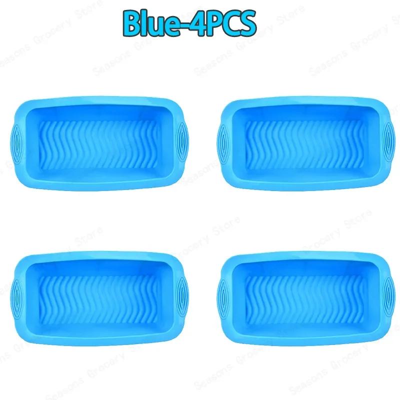 Silikonform för limpa Non-Stick Brödform Kök Brödform Form för Bakning Köttfärslimpa Isblock och Lätt Släpp