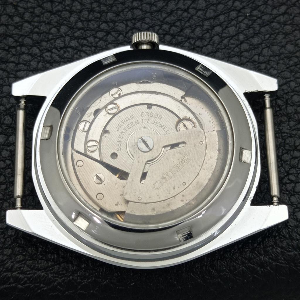 JAPAN SEIKO 5 AUTOMATIC MENS 6309A REFURBISHED GREEN COLOR DIAL WATCH a440307-4 Sk-a440307