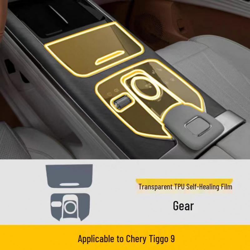 Chery Tiggo 9 Interior Central Control Screen TPU Protection Film Sticker