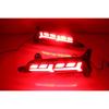 2PCS Led Reflector driving lights for Hyundai Creta IX25 2014 2015 2016 2017 Brake Lights rear bumper lamp Turning Signal light