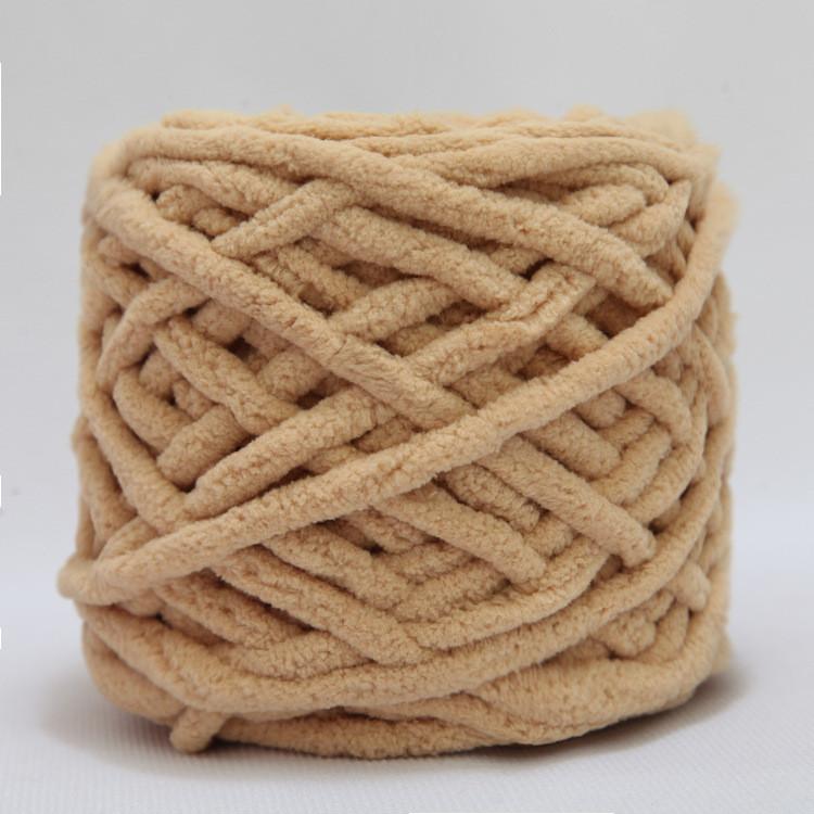 Fio Grosso Único Multicor Para Projetos de Tricô Artesanal e Uso Doméstico DIY