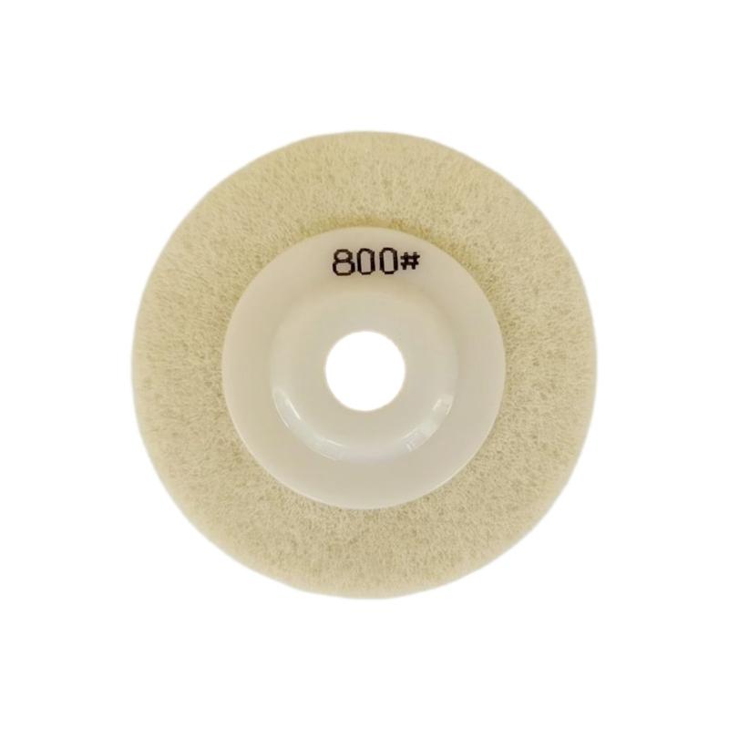 Heavy Duty Polishing Wheel For Metal Wood Plastic 12000RPM High Efficiency Lightweight 80G Ergonomic Design