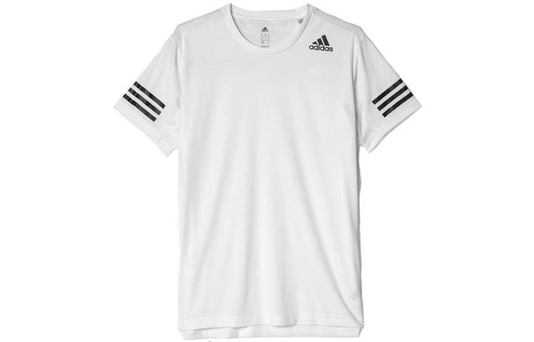 

Adidas T Shirts Men s White Crew Neck Moderate Straight Fit BK6126 XXL