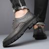 Fashion British Leather Business Men's Dress Shoes Spring Autumn Fashion Soft Sole Man Work Shoes Designer Fashion Casual Shoes Male