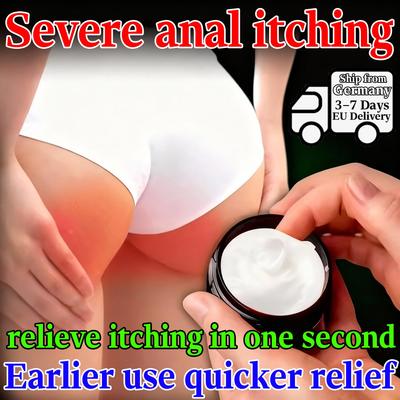 Herbal Anal Itching Ointment - Soothes Itch Gentle & Fast-Absorbing