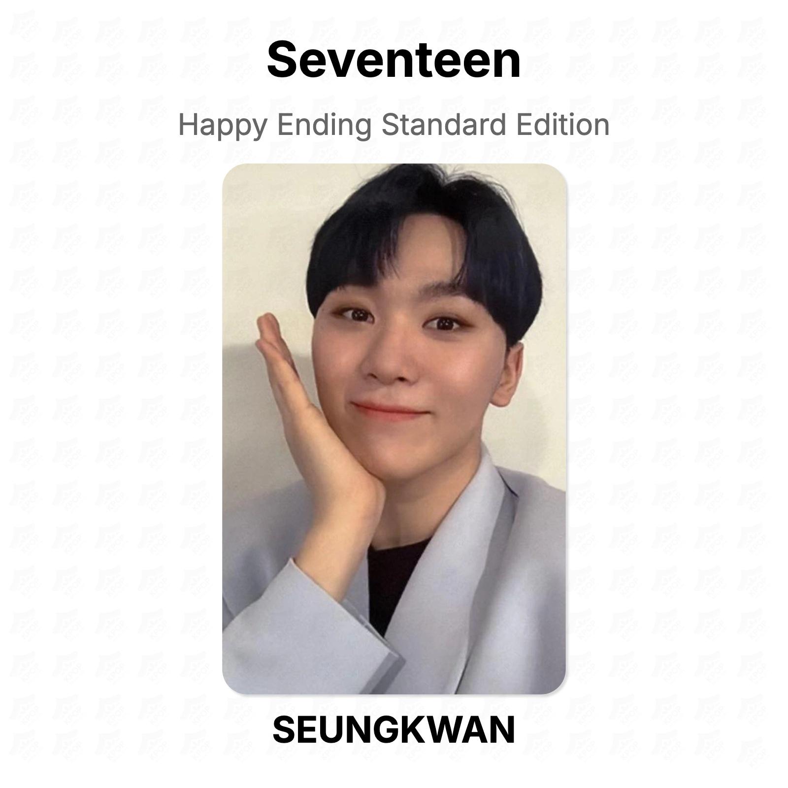 Seventeen Happy Ending Standard Edition Official Photocard SEUNGKWAN
