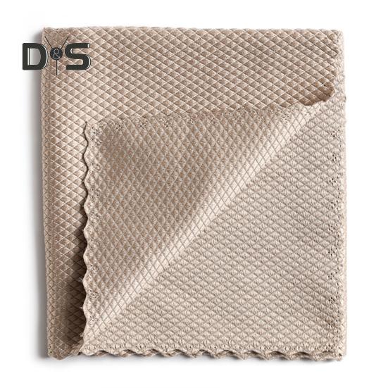 5/10Pcs 30x40CM Fish Scale Kitchen Cleaning Cloth Streak Scratch Free Absorbent Dishcloth Reusable Washable Microfiber Rag Kitchen Tableware Glass