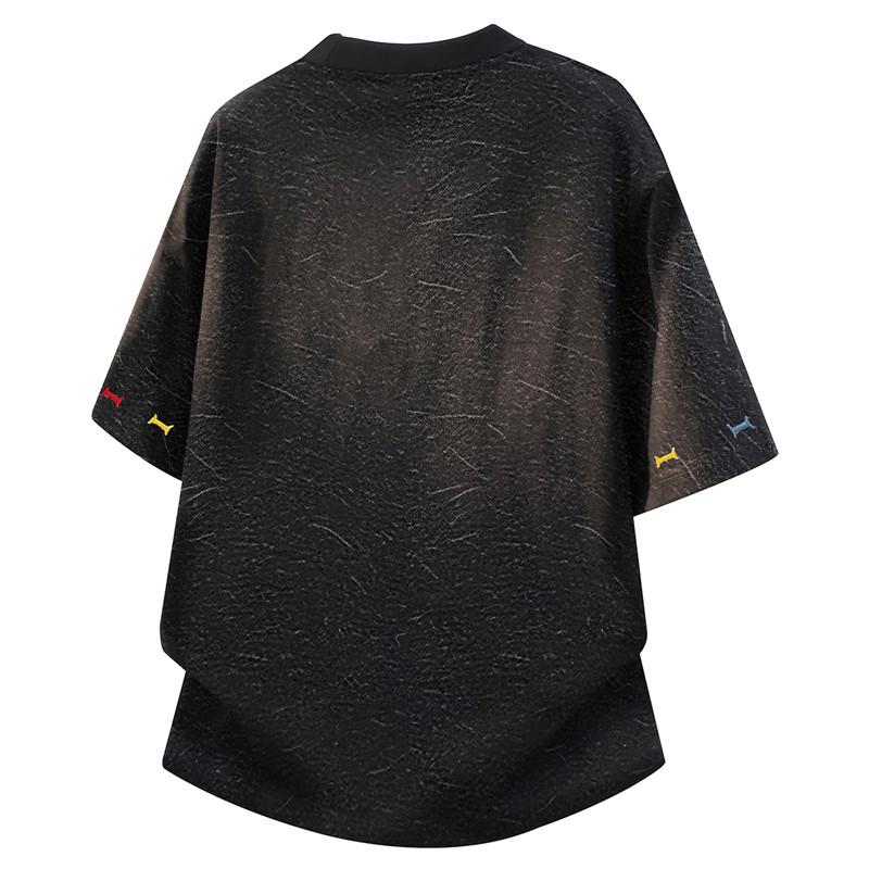 Short-sleeved T-shirt, Round Neck, Half-sleeved Bottoming Shirt, Plus Size Men's Top