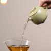 190ml Authentic Yixing Purple Clay Teapot Master Handmade Tea Pot Tea Infuser Raw Ore Green Mud Kettle Chinese Zisha Tea Set