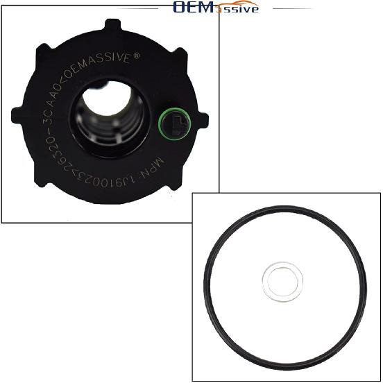 3Pcs Oil Filter 26320-3CAA0 for Hyundai Azera Santa Fe Kia Cadenza Sedona Sorento Engine Oil Filter Replacement CH10855 263203CAA0 Engine Parts