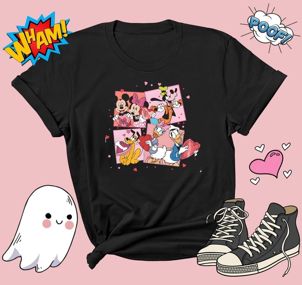 Mickey And Minnie Valentine Tshirt Unisex Unisex Unisex S