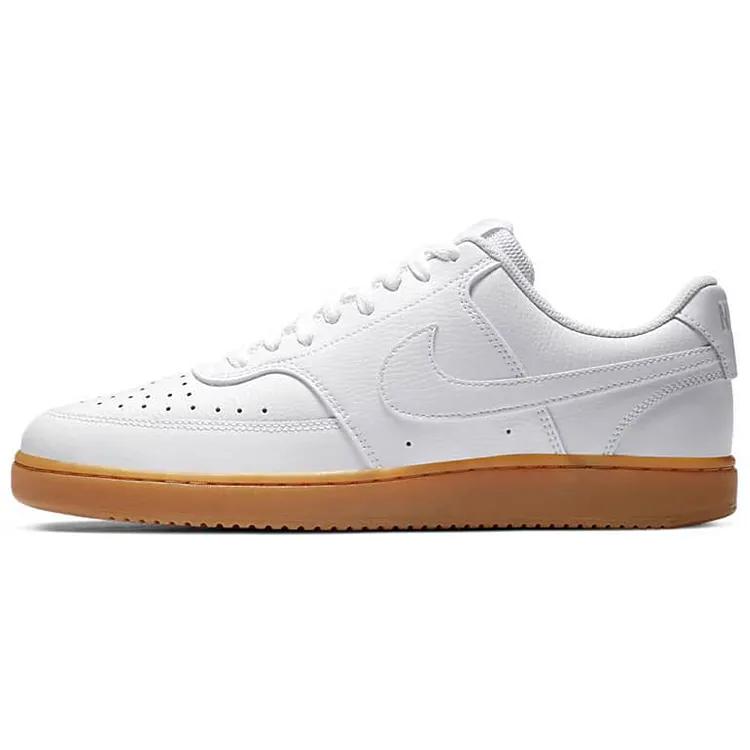 Nike Court Vision Low 'White Gum' (Unisex) White / Photon Dust / Gum Light Brown / White Skate Shoes CD5463 105