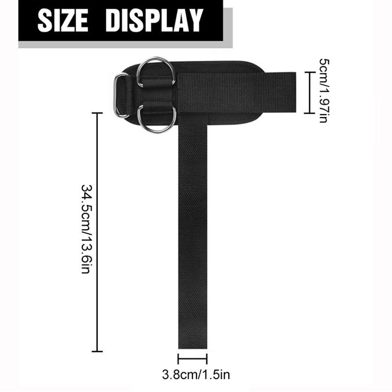 2-in-1 Λουριά Καρπού Για Άρση Βαρών Λουριά Άρσης Βαρών Με D-Ring Λουριά Deadlift Για Μηχανήματα Καλωδίων Γυμναστήριο Λουριά