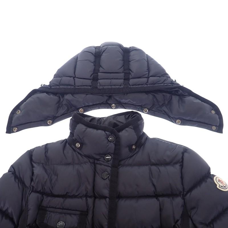 MONCLER  E20934930005 53048 0 Down jacket Navy Nylon Women