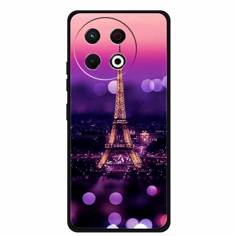 Für Tecno Spark 30 Pro 4G Hülle Spark30 Pro Hülle Schwarzes Silikon Weiche Rückseite Hülle Für Tecno Spark 30 Pro Handyhülle 30Pro Tasche
