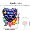 6pcs Spanish Mother's Day Aluminum Foil Balloons Suitable for Mother's Day Party Decoration and Birthday Party Decoration