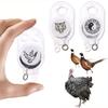 Multifunctional Hunting Keychain Quick Setting Trap Clip For Capturing Chickens And Ducks Outdoor Rebound Telescopic Keyring