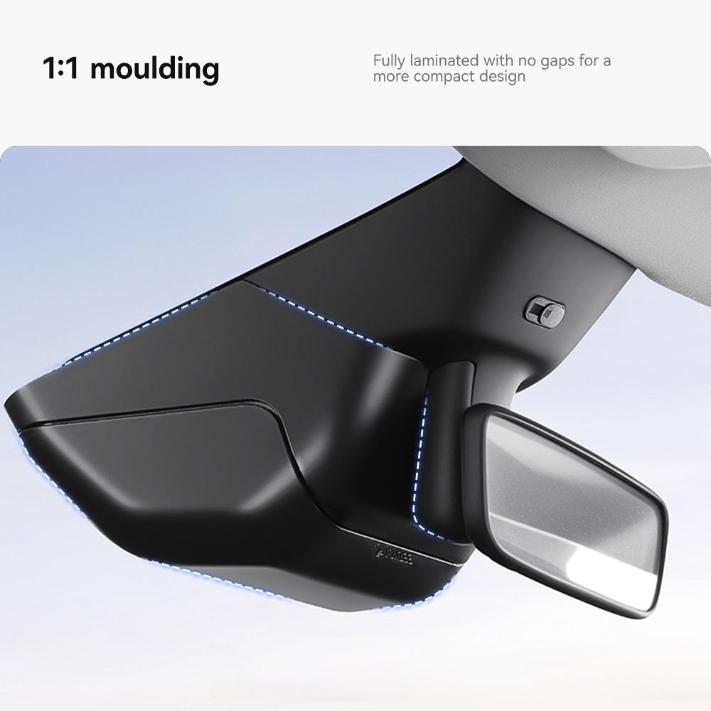 YZ for Tesla Model Y Juniper Car Glasses Box Original Design Sunglasses Case Visor Clip Card Storage New Model 2025 Accessories