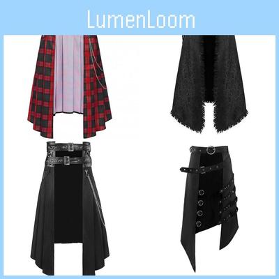 Gothic Medieval Halloween Mens Dress With Polyester Fabric For Cosplay And Steampunk Style
