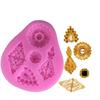 1 Pcs Diamond Shape Cake Molds Diamond Jewelry Silicone Cake 3d Decoration