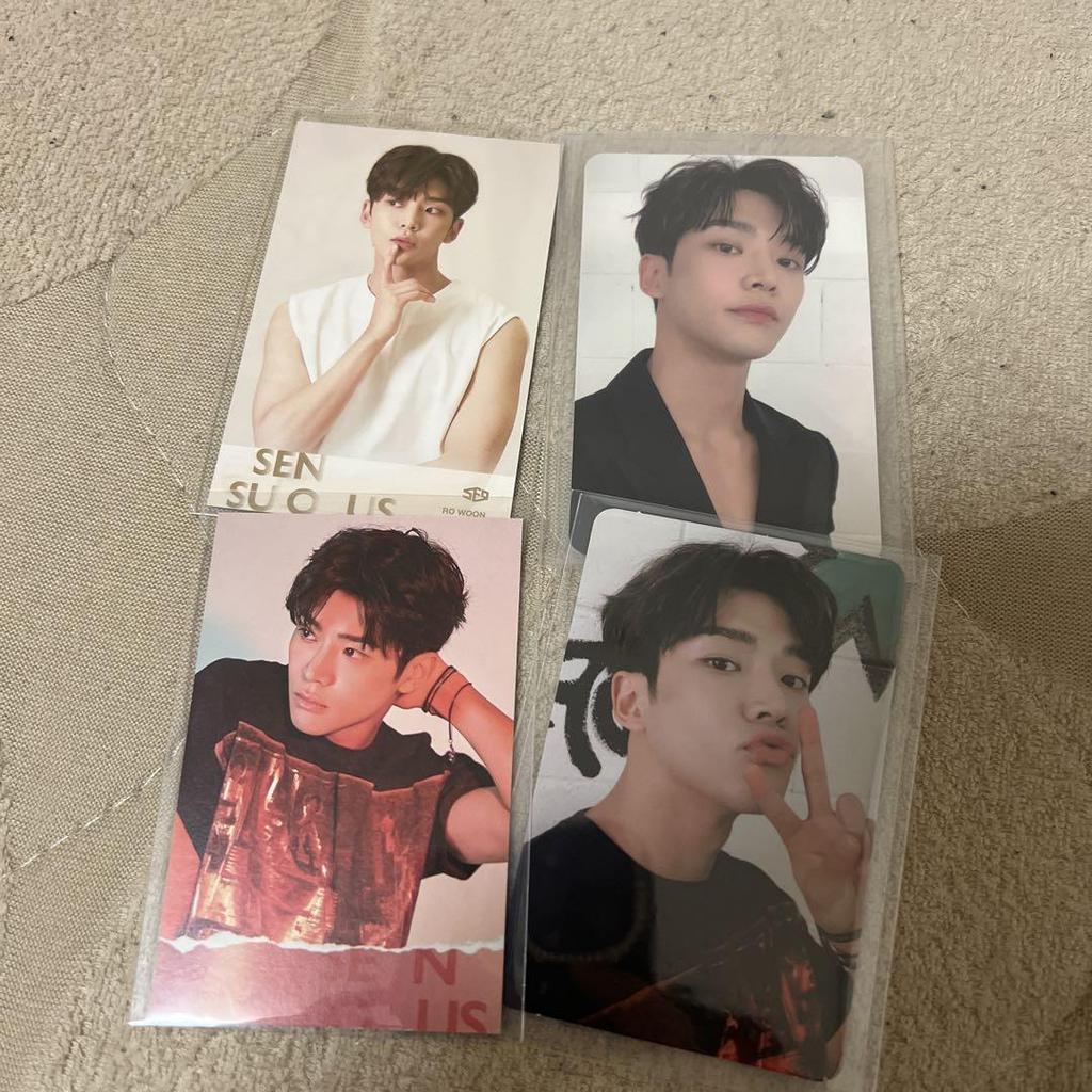 [USED] Rowoon trading cards