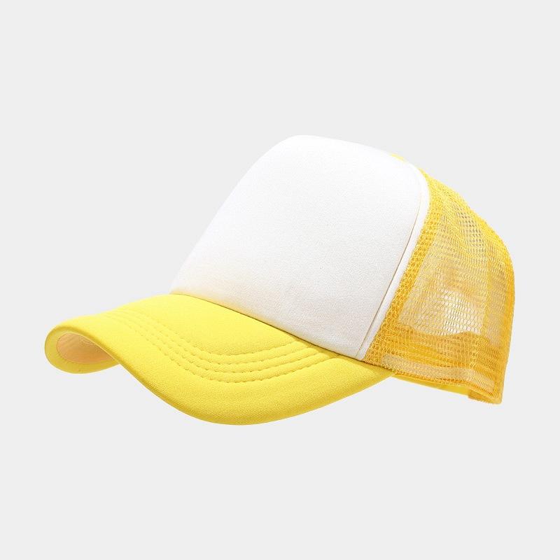 Wholesale Manufacture Embroidery Sublimation Print Mesh Blank 5 Panel Foam Custom Trucker Caps High Quality
