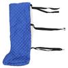 Leg Cast Warm Cover Thickened Windproof Soft Protective Full Leg Cast Sleeve for Seniors Blue