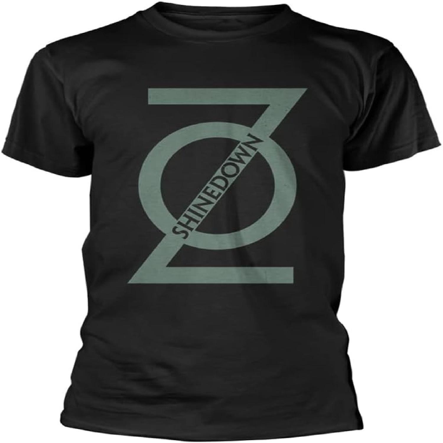 Plastic Head Shinedown  Secondary Name  (Black) T-Shirt (Small) S