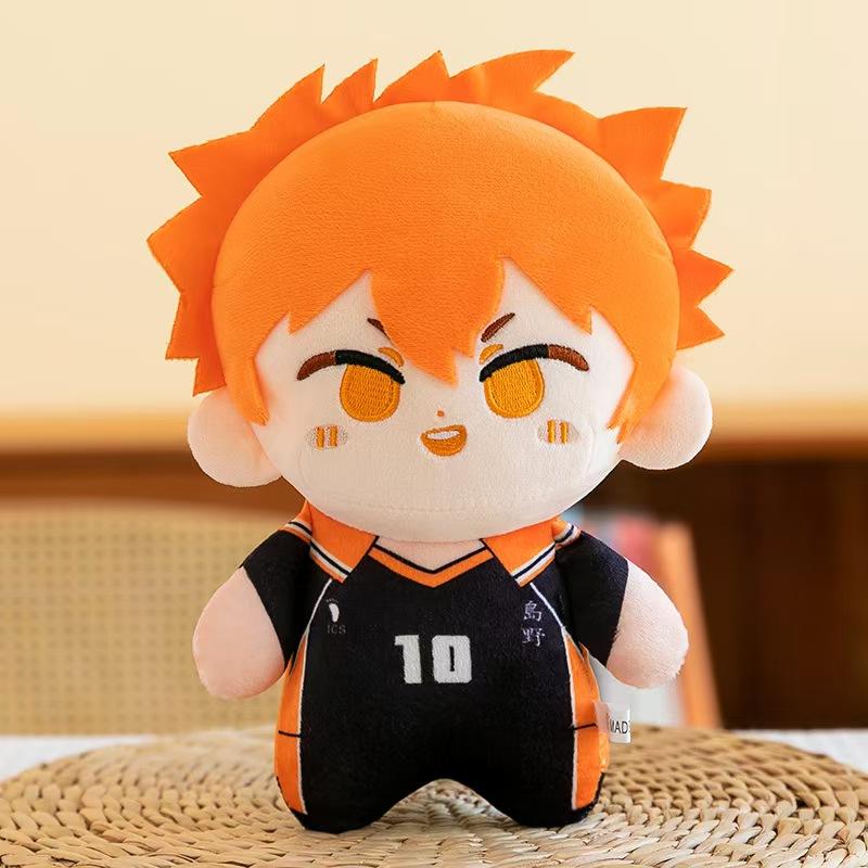 Anime Haikyuu!! Plush Toys Cute Shoyo Kenma Plushie Kawaii Bokuto Tsukishima Soft Doll Room Decor Collection For BIrthday Gift