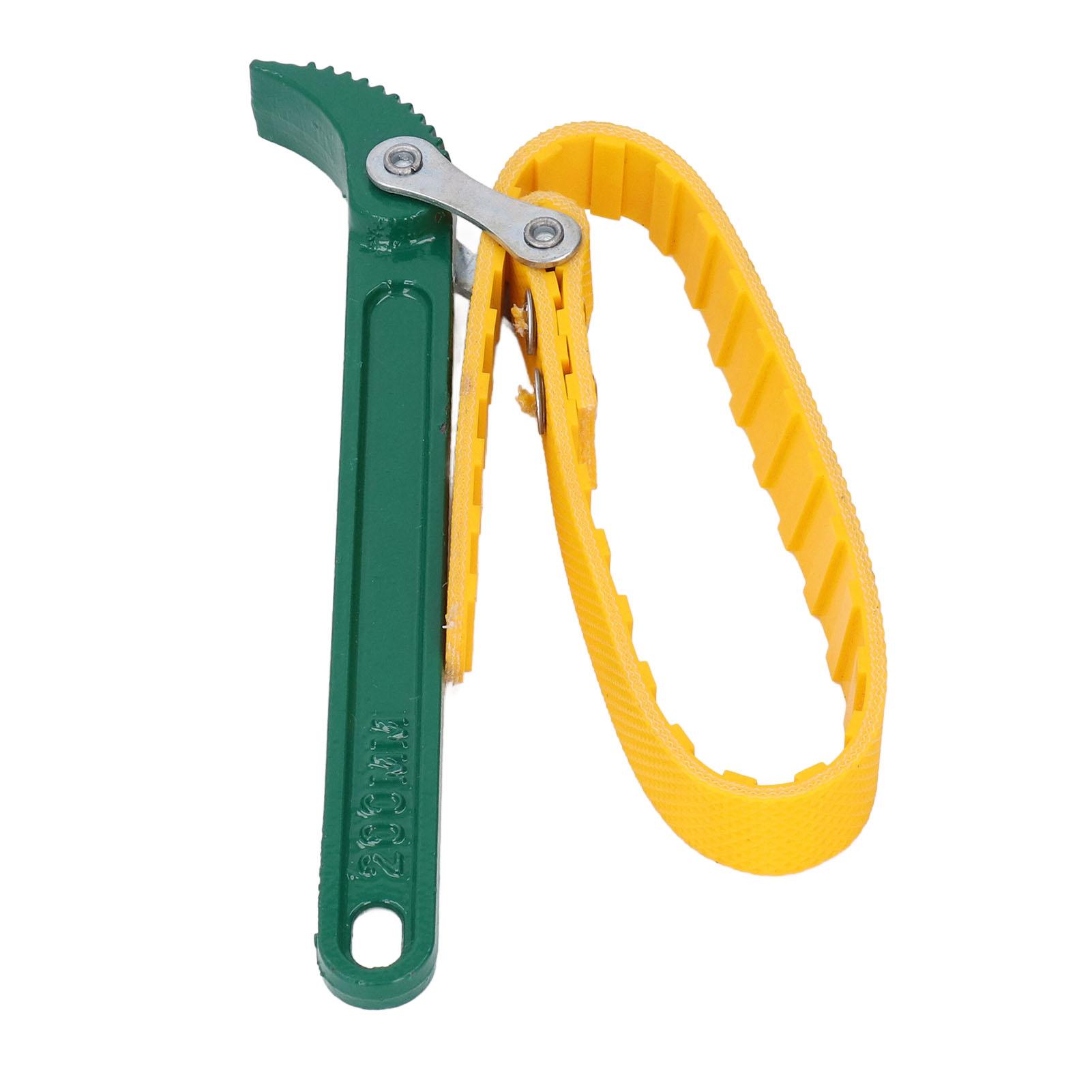 

Belt Strap Wrench Multifunctional Adjustable Rubber Strap Wrench for Water Oil Filter PVC Pipe Fittings