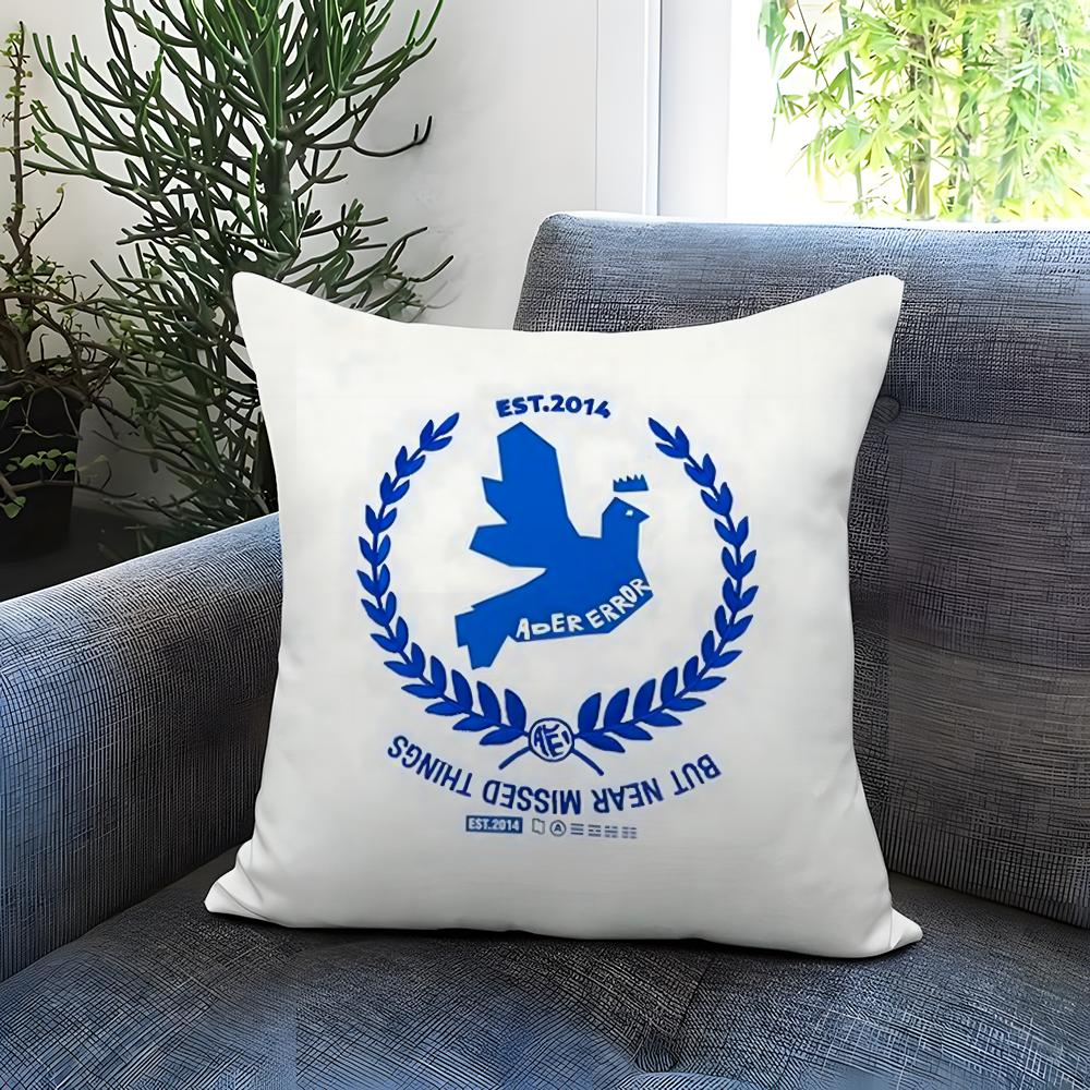 A-Ader E-Error Cushion Cover Comfortable Reversible Pillow Cover Ideal for Car Sofa Bedroom & Beyond