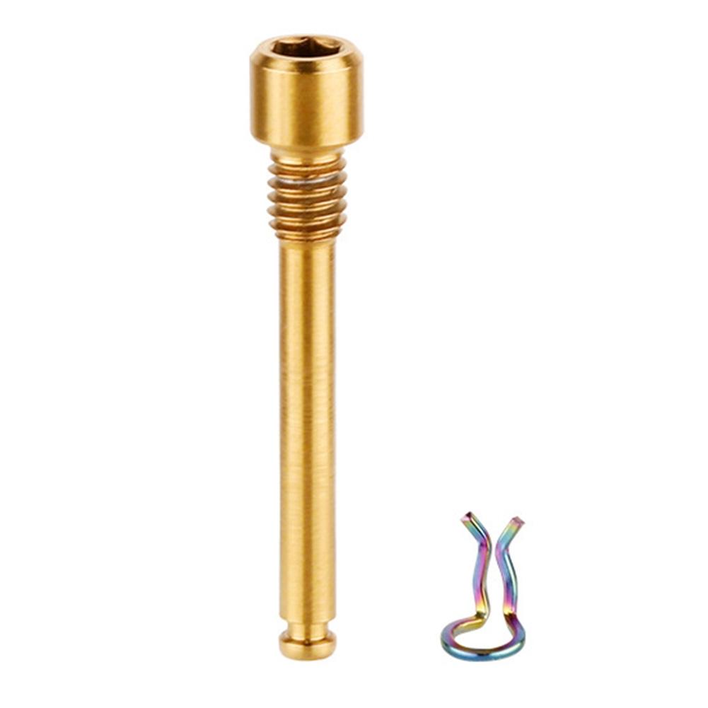 Fahrrad Legierung Scheibenbremszangenbolzen mit Federklemme für XTR