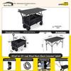 Faltbarer Outdoor-Camping-Handwagen und Picknick-Trolley