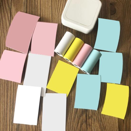 57x25mm Hârtie Adezivă pentru Imprimare Termică pentru MEMOBIRD GT1 GO G3 POS Foto